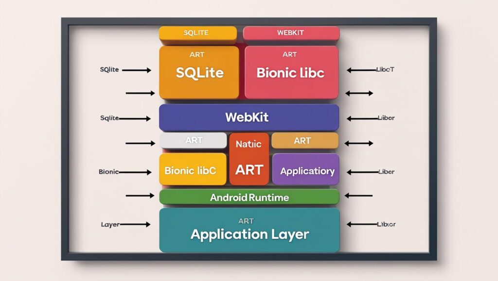 Android 16 OS architecture with Private Compute Core (PCC) for secure machine learning