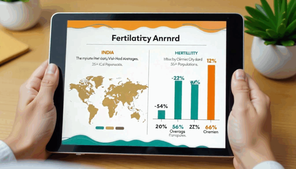 “Indian government family planning awareness poster promoting small families”